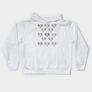 Aries art Kids Hoodie